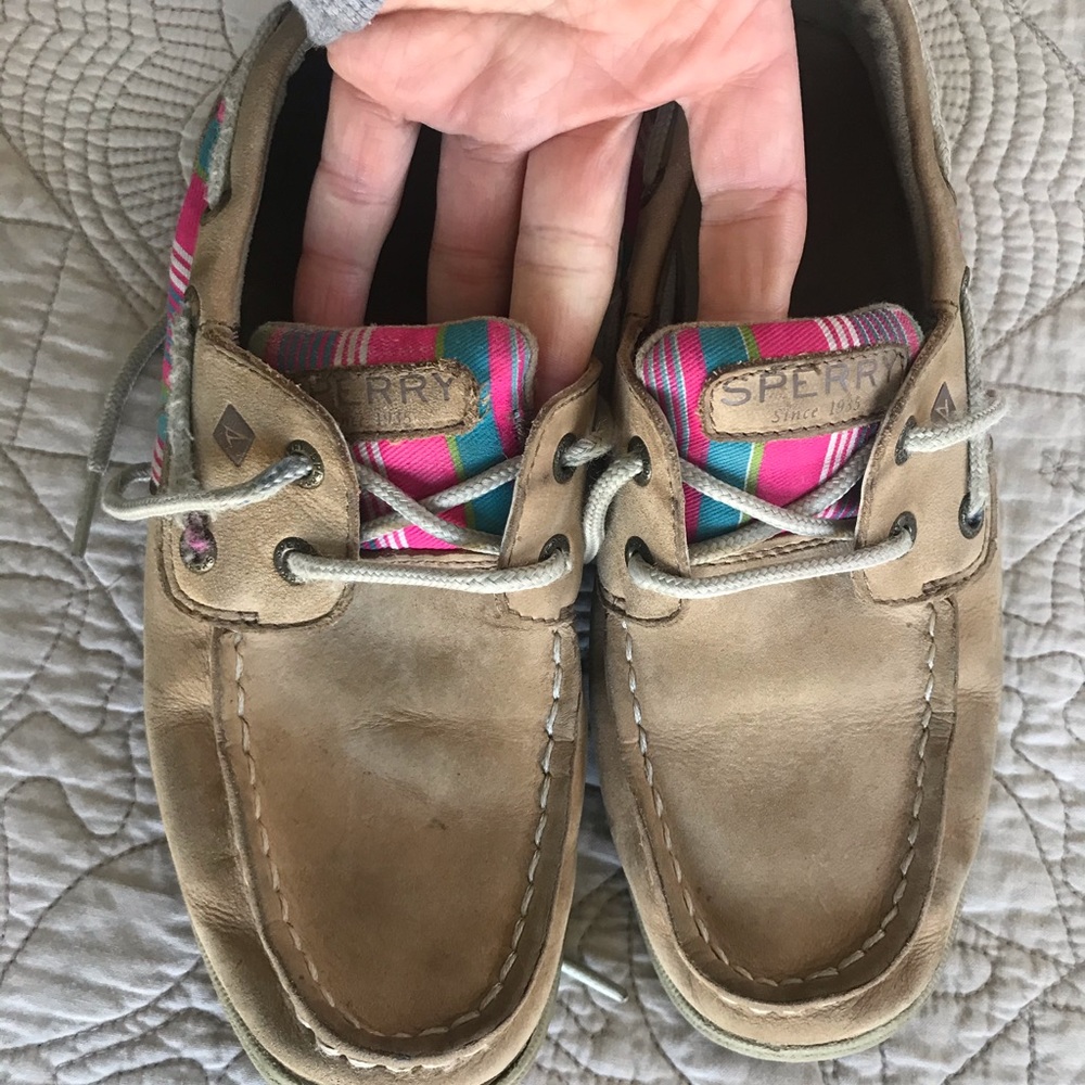 Kids sperry loafer, size 1.5